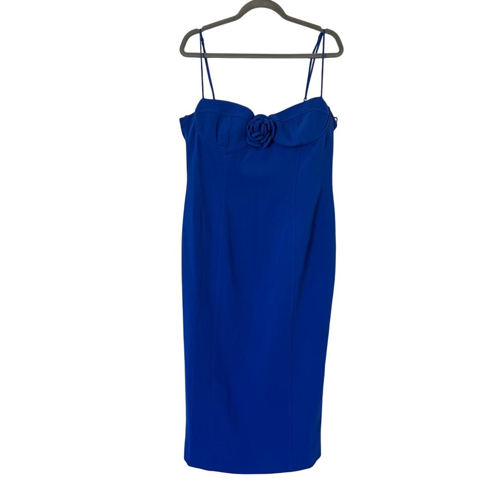 Bardot Flawed Gadise Sweetheart‎ Midi Dress Corset Formal Cocktail Wedding Guest - Picture 3 of 10